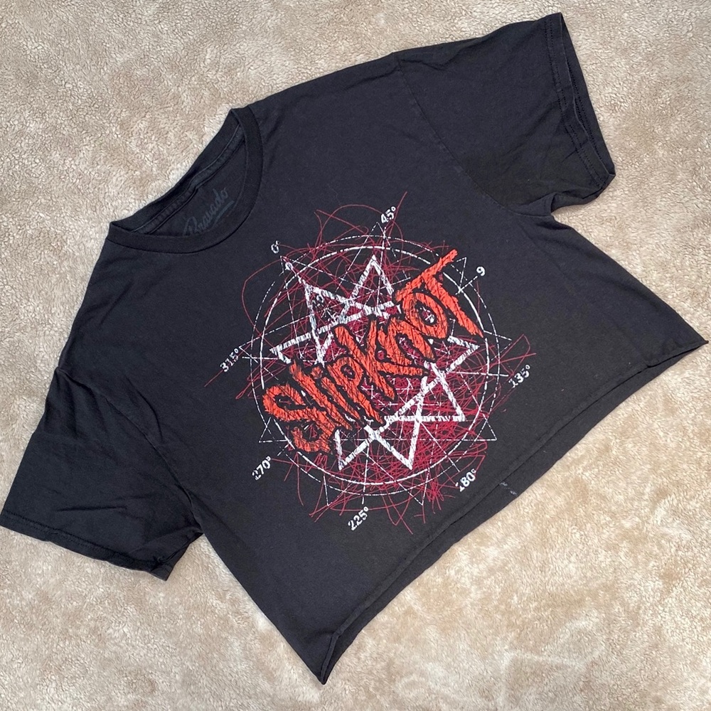 SOLD: Slipknot crop top